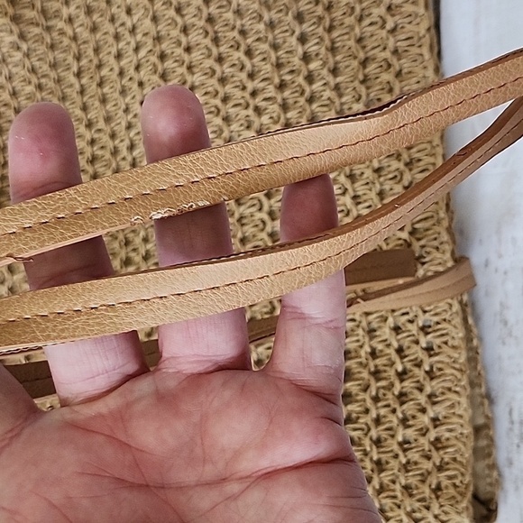 Time and Tru Tan Woven Tote with "Vacay" in Purple - Picture 12 of 12